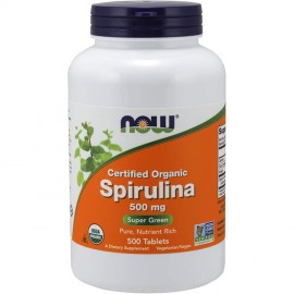 Now Foods Spirulina - 500mg - 100 tablets
