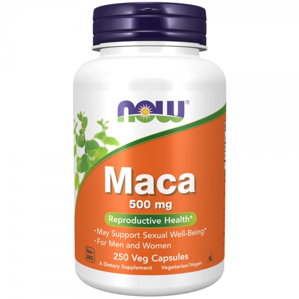 NOW Foods Maca 500mg - 250 Veg Capsules