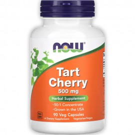 Now Foods Tart Cherry 500mg - 90 Veg Capsules 