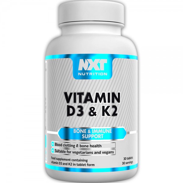 NXT Vitamin D3 & K2 - 30 Tablets