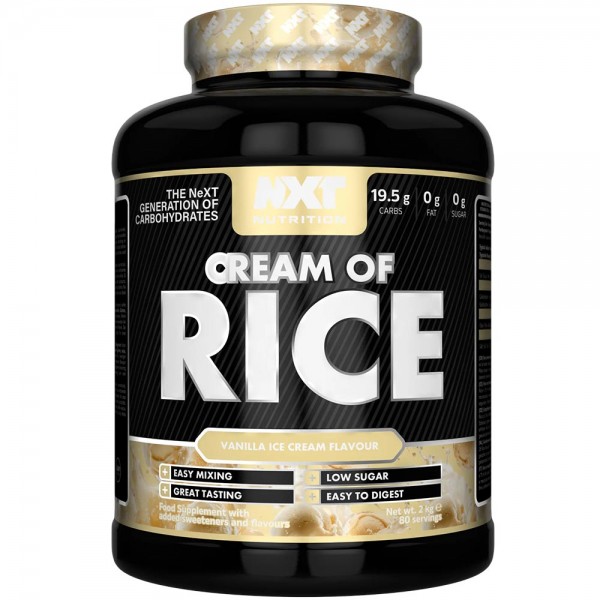 NXT Nutrition Cream of Rice 2kg