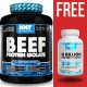 NXT Beef Protein Isolate 1.8kg + Free 10 Billion Bacteria 30 Capsules