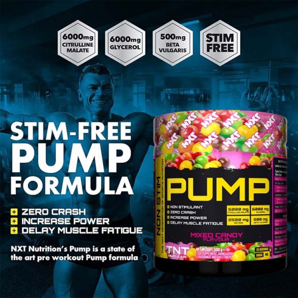 NXT Nutrition TNT Nuclear Pump 500g