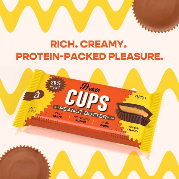Nano Supps Protein Peanut Butter Cups - 40 Cups