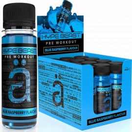Nano Supps Hype Beast Pre-Workout Shots - 12 x 60ml