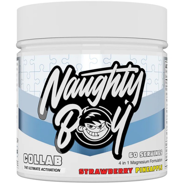 Naughty Boy Collab, Magnesium, D3 & K2 - 60 Servings