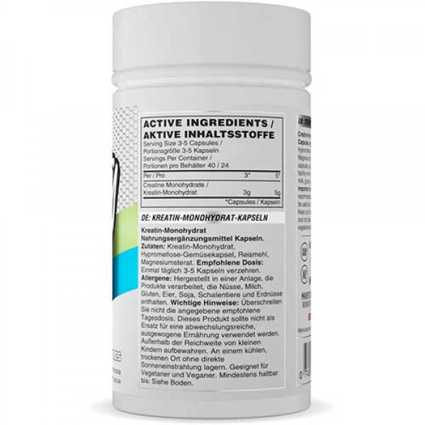 Naughty Boy Creatine - 120 Caps