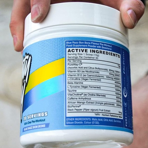 Naughty Boy Energy Preworkout 390g