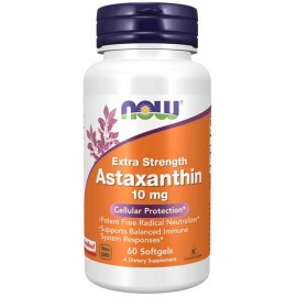 NOW Foods Astaxanthin 10 mg 60 Softgels