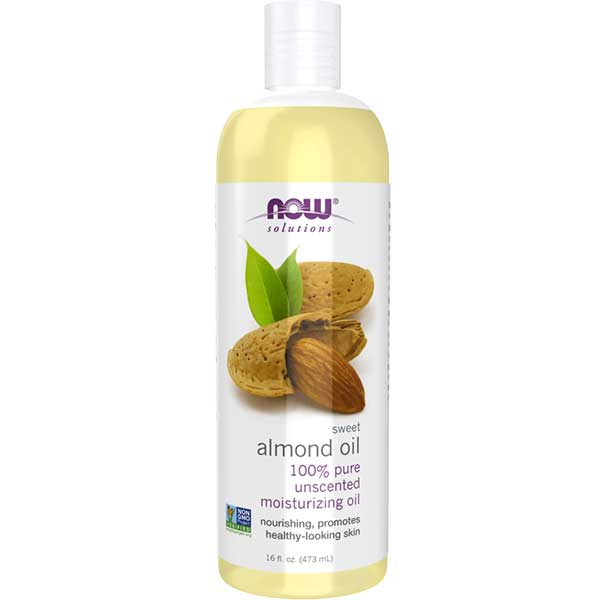 NOW Solutions Sweet Almond Moisturizing Oil 473ml