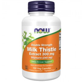Now Foods Milk Thistle Extract Double Strength 300mg - 100 Veg Caps