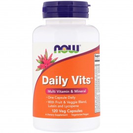 NOW Foods Daily Vits Multivitamin - 120 Veg Caps
