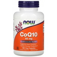 NOW Foods CoQ10 60mg - 180 Veg Capsules
