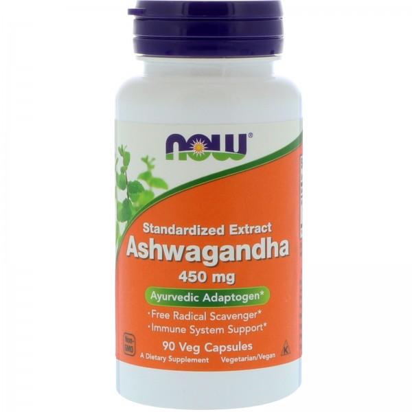 NOW Foods Ashwagandha Extract 450mg 180 Veg Caps