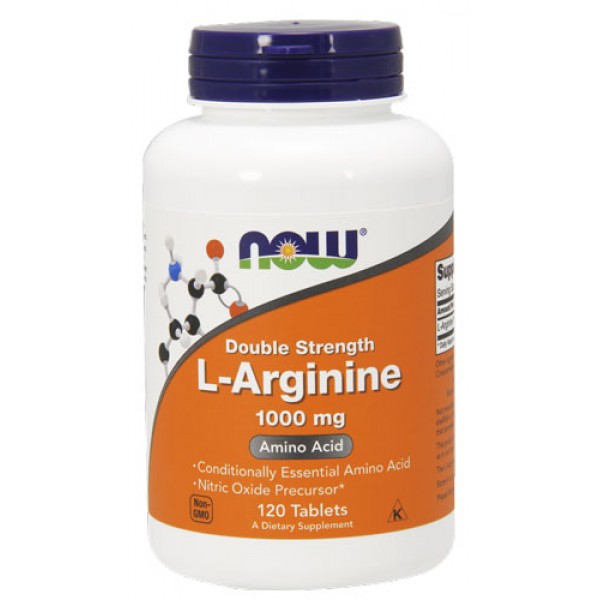 NOW Foods L-Arginine 1000mg - 120 Tablets 