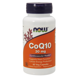 NOW Foods CoQ10 30mg -  120 Veg Caps 