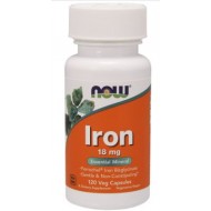 NOW Foods Iron 18mg - 120 Veg Capsules