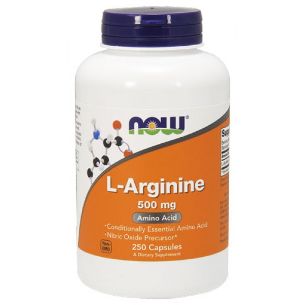 NOW Foods L-Arginine 500mg - 100 Caps