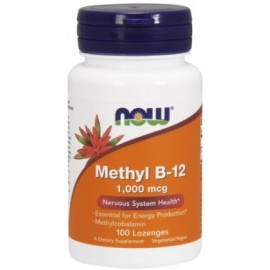 NOW Foods Methyl B12 1000mcg - 100 Lozenges