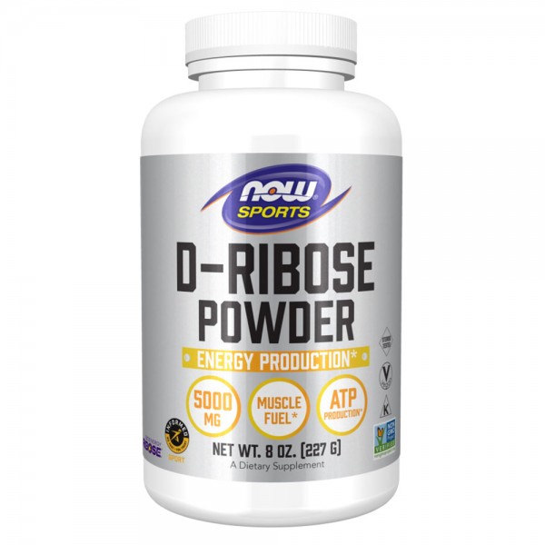 NOW Sports D-Ribose Powder For ATP 227g