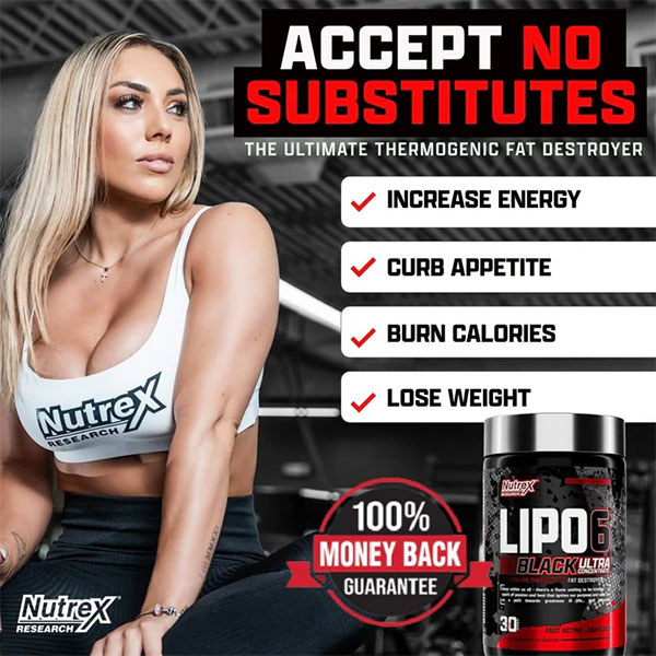 Nutrex Lipo 6 Black UC - 60 Caps