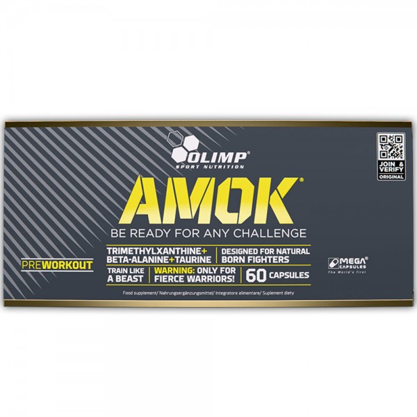 Olimp Amok Pre Workout - 60 Caps