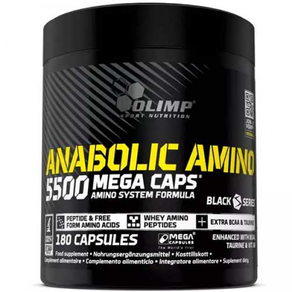 Olimp Anabolic Amino 5500 Mega Caps - 180 Caps
