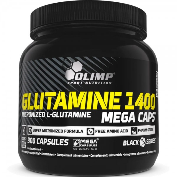 Olimp Glutamine 1400 Mega Caps - 300 Capsules