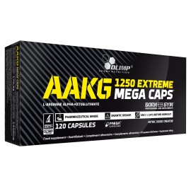 Olimp AAKG 1250 Extreme Mega Caps Arginine - 120 Caps