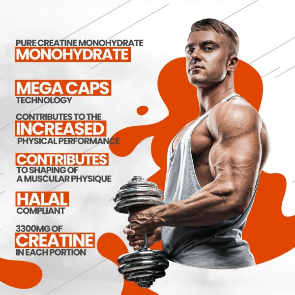 Olimp Creatine 1250 Mega Caps - 120 Caps