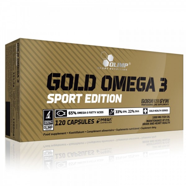 Olimp Gold Omega 3 Sport Edition 120 Caps