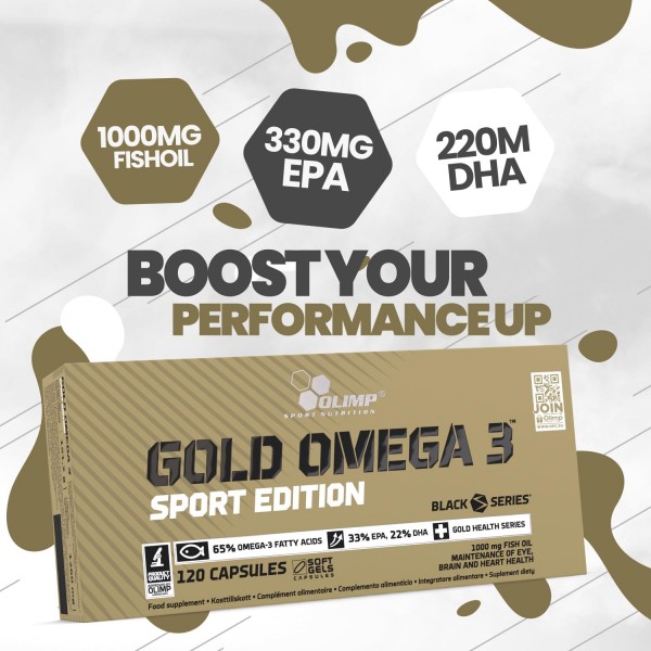 Olimp Gold Omega 3 Sport Edition 120 Caps