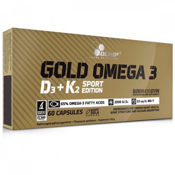 Olimp Gold Omega 3 D3 + K2 60 caps  