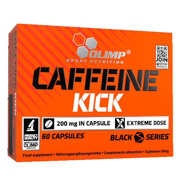 Olimp Caffeine Kick 60 Caps (200mg Caffeine per cap)
