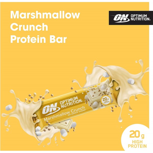 Optimum Nutrition Protein Bar Marshmallow Crunch 65gx10 