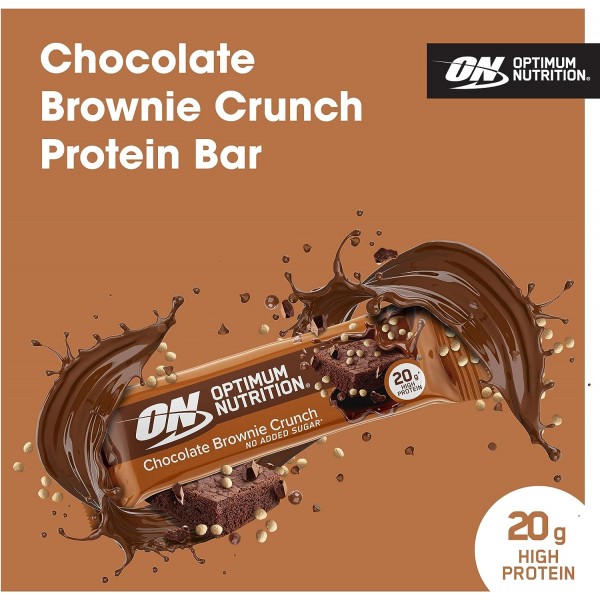 Optimum Nutrition Protein Bar Choc Brownie 65gx10 