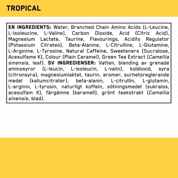 Optimum Nutrition Amino Energy + Electrolytes 250ml - 24 Pack  