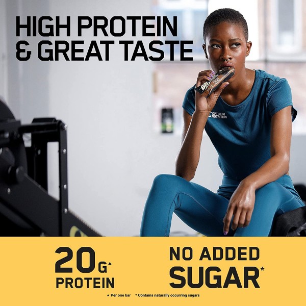 Optimum Nutrition Protein Crispy Bar Peanut Butter 10 x 65g 