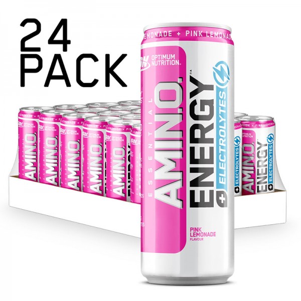 Optimum Nutrition Amino Energy + Electrolytes 250ml - 24 Pack  