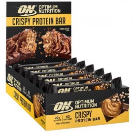 Optimum Nutrition Protein Crispy Bar Peanut Butter 10 x 65g 