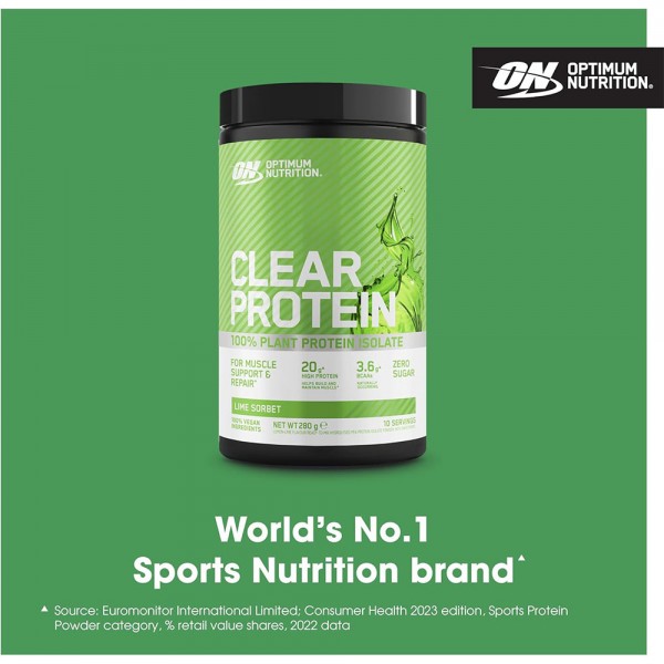 Optimum Nutrition Clear Protein Plant Isolate 280g
