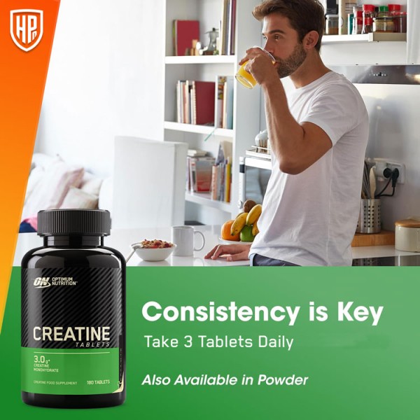 Optimum Nutrition Creatine - 180 Tablets