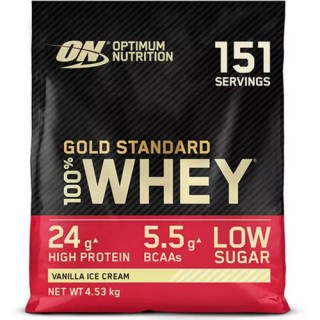 Buy Optimum Nutrition Gold Standard 100% Whey Protein 4.53Kg