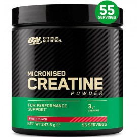 Optimum Nutrition Creatine Powder Flavoured 247.5g