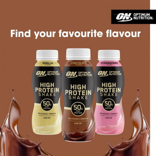 Optimum Nutrition Protein Shake 12 x 500ml 
