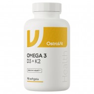 OstroVit Omega 3 D3 + K2 - 90 Capsules