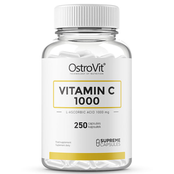 OstroVit Vitamin C 1000mg 250 caps