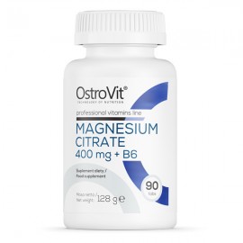 OstroVit Magnesium Citrate 400mg + B6 - 90 Tabs