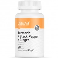 OstroVit Turmeric + Black Pepper + Ginger 90 tabs
