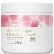 OstroVit Marine Collagen + Hyaluronic Acid + Vitamin C 200 g
